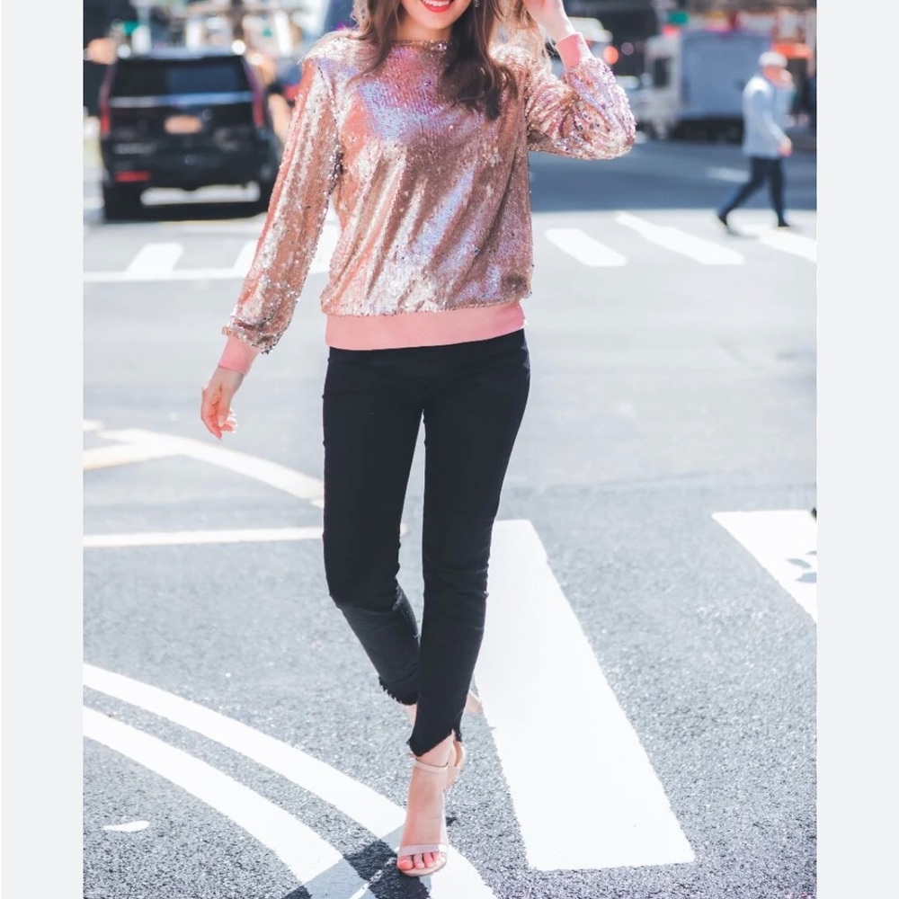 Jess Lea Size Small Sequin Top